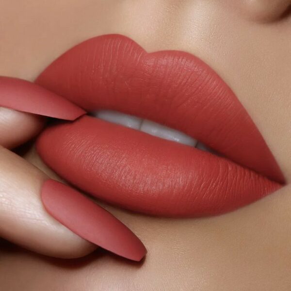 Handanyan Lip Color Hexagonal Matte Non Stick Cup Lipstick European and American Waterproof Moisturizing Lipstick Lip Glaze AOutlierA - Image 4