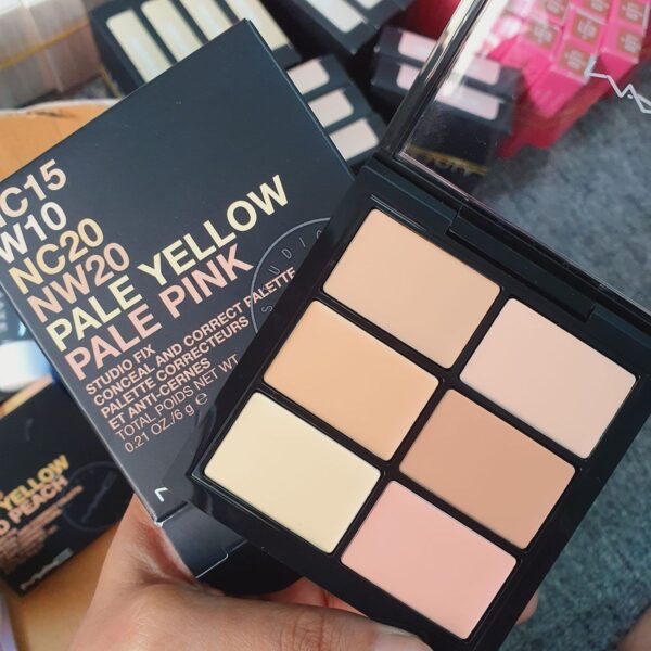 High Coverage Concealer Palette Makeups Dark Circles Corrector Eye Bag Concealer Bronzer Shadowing Concealer Korean Cosmetics - Image 2
