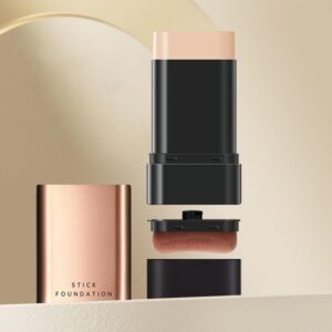 2-in-1 concealer and foundation stick, covers dark circles, waterproof and sweat-resistant, flawless-looking makeup - beauty & health