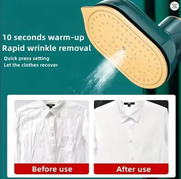 Folding portable electric iron home mini handheld ironing machine - Image 4