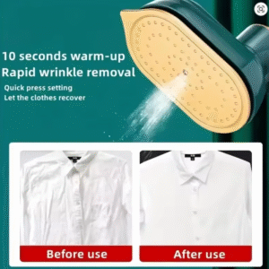 Folding portable electric iron home mini handheld ironing machine
