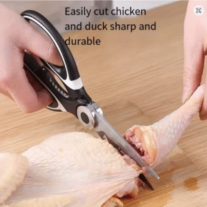 Kitchen scissors powerful chicken bone scissors household multi-functional scissors chef special scissors sharp food scissors