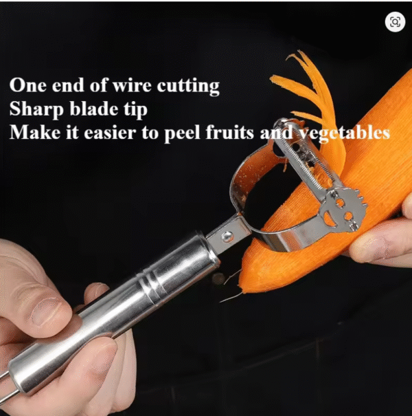 Multifunction Stainless Steel Vegetable Peeler Potato Carrot Cucumber Grater Fruit Cutter Julienne Peeler Kitchen