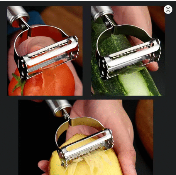Multifunction Stainless Steel Vegetable Peeler Potato Carrot Cucumber Grater Fruit Cutter Julienne Peeler Kitchen - Image 2