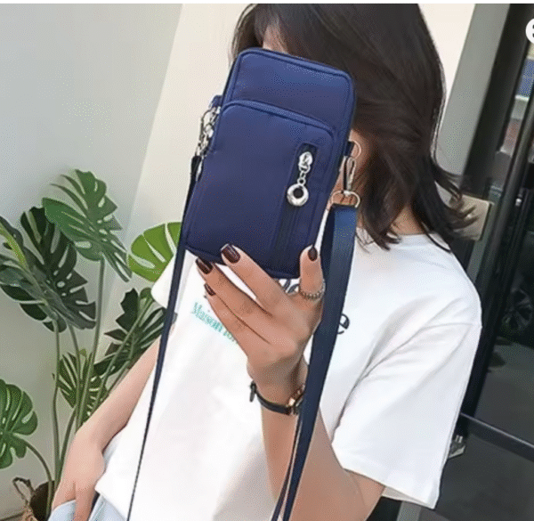 Fashion Wear-resistant Mobile Phone Crossbody Bag Nylon Casual Handbag Tote Bag Multifunction Shoulder Bags