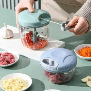 500/900ML Kitchen Cooking Accessories Mashed Vegetable Onion Chopper Manual Meat Grinder Garlic Mincer Juicer