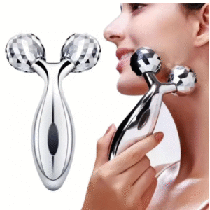 3D Roller Massager Facial Massage Handheld Y Shape Plastic Full Body Relaxation 360 Rotate For Wrinkle Remover Face Lifting Roller Tools