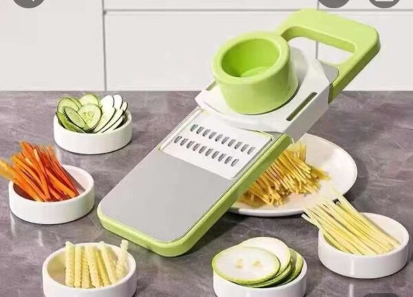 3948 Multi-Functional Stainless Steel Food Wire Cutter Household Kitchen Vegetable Cutter Wire Cucumber Potato Wire Grater - Image 4