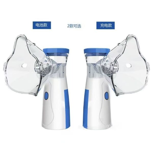 Portable Handheld Nebulizer for Cough and Asthma USB Charging Auto Clean Mesh Nebulizer Machine - Image 2