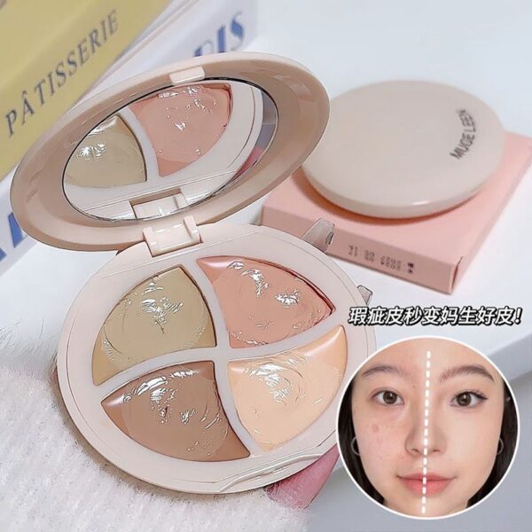 Make-up SWEET MINT Four-Colour Concealer, Concealing Freckles, Acne Marks, Tear Troughs, Dark Circles, Concealing Concealer - Image 3