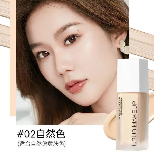 MINSHZEE Radiant Foundation - Hydrating Skin-Fit Formula, Smudge-Resistant Wear, Source Manufacturer Cross-border