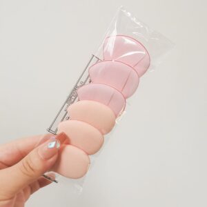 Hot Mini Air Cushion Powder Puffs Non-Sticking Mini Finger Powder Puff Dry and Wet Makeup Tools