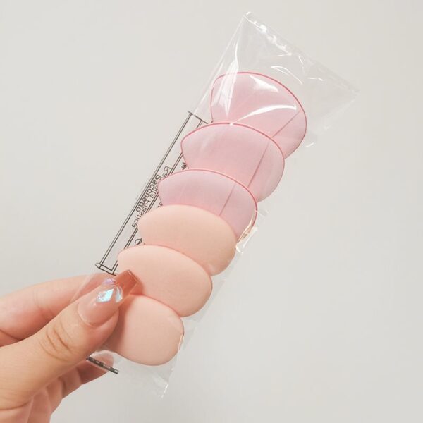 Hot Mini Air Cushion Powder Puffs Non-Sticking Mini Finger Powder Puff Dry and Wet Makeup Tools