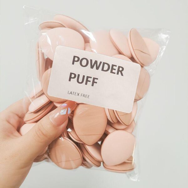 Hot Mini Air Cushion Powder Puffs Non-Sticking Mini Finger Powder Puff Dry and Wet Makeup Tools - Image 2