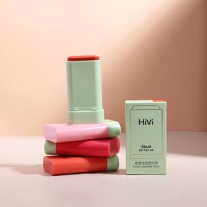 On the Glow Mineral Cream Blush Stick Dewy Natural Silky Smooth Red Pink Orange Color for Face Cosmeticos Blusher