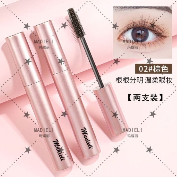 Custom Logo Hot Selling Natural Waterproof Sweat Proof Long Lasting Lengthening Curling Non Smudging Makeup Eyelashes Mascara - Image 3