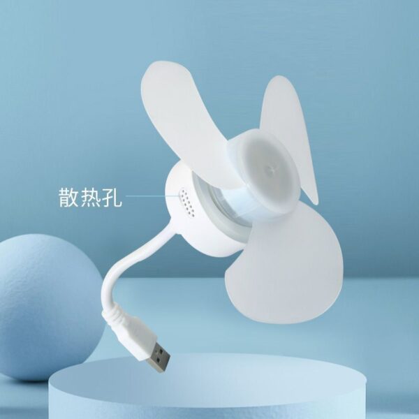 Mini USB Fan Flexible Bendable for Power Bank Laptop PC AC Charger Portable Hand for Computer Summer Gadget - Image 2