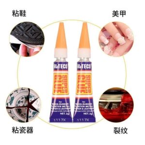 Genuine 3g Super Strong Transparent Colorless Glue Liquid for nails